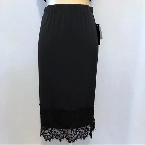 ING Collection NWT Black Skirt Women 1X - Picture 2 of 11